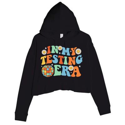 In My Testing Era Testing Day Crop Fleece Hoodie