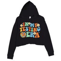 In My Testing Era Testing Day Crop Fleece Hoodie