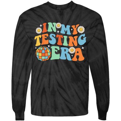 In My Testing Era Testing Day Tie-Dye Long Sleeve Shirt