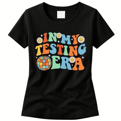In My Testing Era Testing Day Womens T-Shirt