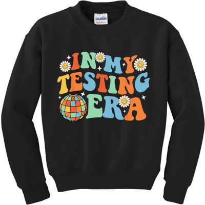 In My Testing Era Testing Day Kids Sweatshirt