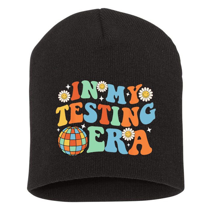 In My Testing Era Testing Day Short Acrylic Beanie