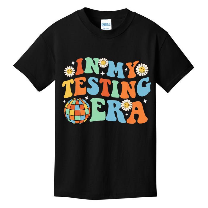 In My Testing Era Testing Day Kids T-Shirt