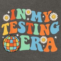 In My Testing Era Testing Day Cotton Canvas Backpack