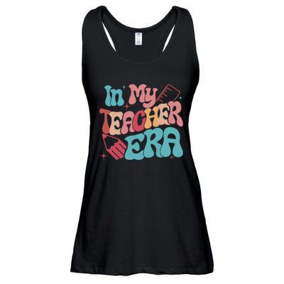 In My Teacher Era Teacher Appreciation Ladies Essential Flowy Tank