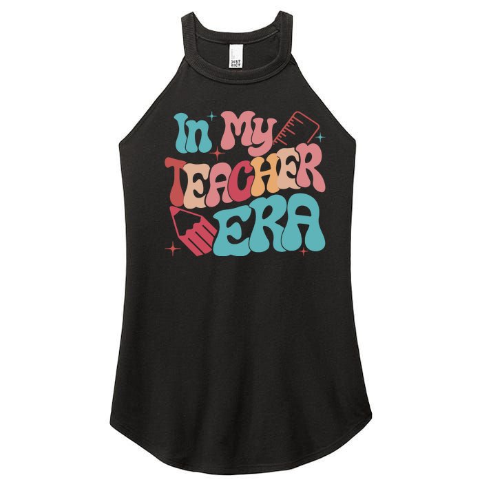 In My Teacher Era Teacher Appreciation Women’s Perfect Tri Rocker Tank