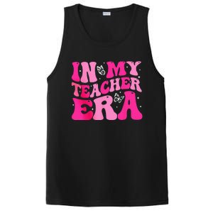 In My Teaching Era Best Teacher Appreciation Retro Groovy PosiCharge Competitor Tank