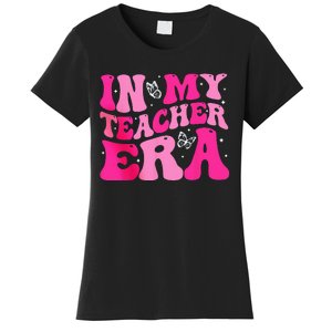 In My Teaching Era Best Teacher Appreciation Retro Groovy Women's T-Shirt