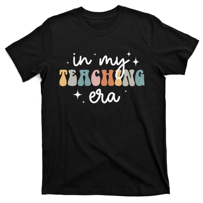 In My Teaching Era Groovy Teacher Appreciation Retro T-Shirt