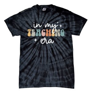 In My Teaching Era Groovy Teacher Appreciation Retro Tie-Dye T-Shirt