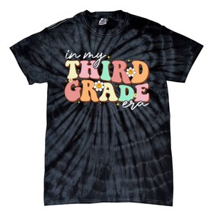 In My Third Grade Era Retro Back To School Teacher Student Tie-Dye T-Shirt