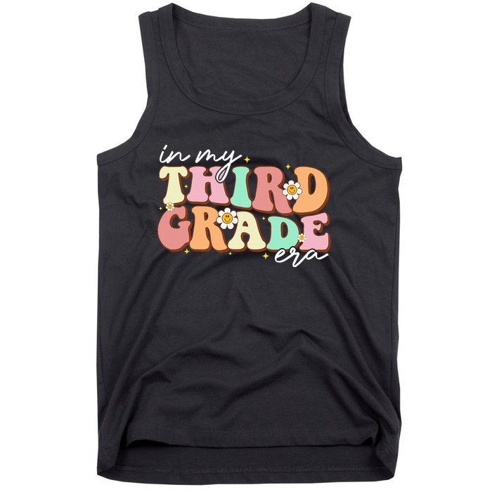 In My Third Grade Era Retro Back To School Teacher Student Tank Top