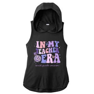 In My Teacher Era Sixth Grade Version 6th Grade Teacher Era Ladies PosiCharge Tri-Blend Wicking Draft Hoodie Tank