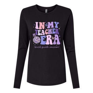 In My Teacher Era Sixth Grade Version 6th Grade Teacher Era Womens Cotton Relaxed Long Sleeve T-Shirt