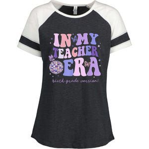 In My Teacher Era Sixth Grade Version 6th Grade Teacher Era Enza Ladies Jersey Colorblock Tee