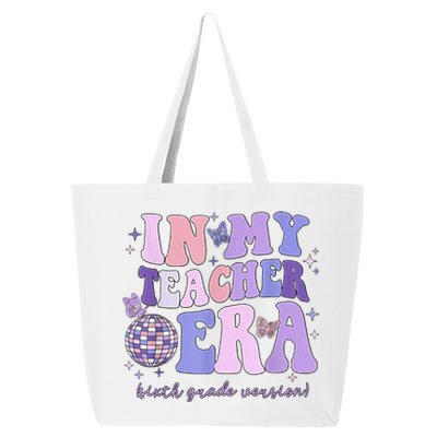 In My Teacher Era Sixth Grade Version 6th Grade Teacher Era 25L Jumbo Tote