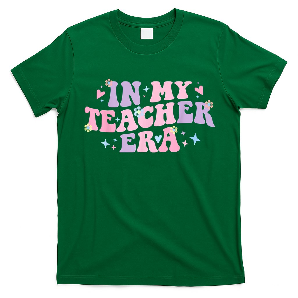 In My Teacher Era Back To School In My Teaching Era Pink T-Shirt