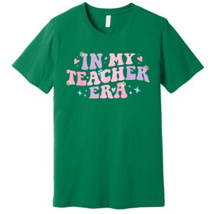 In My Teacher Era Back To School In My Teaching Era Pink Premium T-Shirt