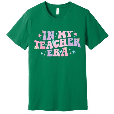 In My Teacher Era Back To School In My Teaching Era Pink Premium T-Shirt