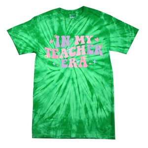 In My Teacher Era Back To School In My Teaching Era Pink Tie-Dye T-Shirt