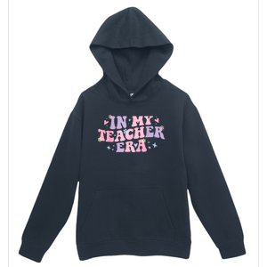 In My Teacher Era Back To School In My Teaching Era Pink Urban Pullover Hoodie