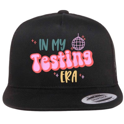 In My Testing Era, Funny Testing Teacher, Teaching Student Flatbill Hat