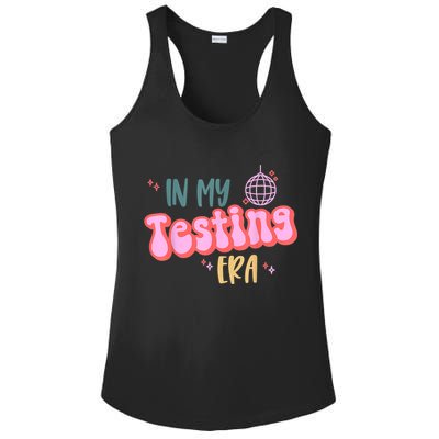 In My Testing Era, Funny Testing Teacher, Teaching Student Ladies PosiCharge Competitor Racerback Tank