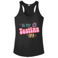 In My Testing Era, Funny Testing Teacher, Teaching Student Ladies PosiCharge Competitor Racerback Tank