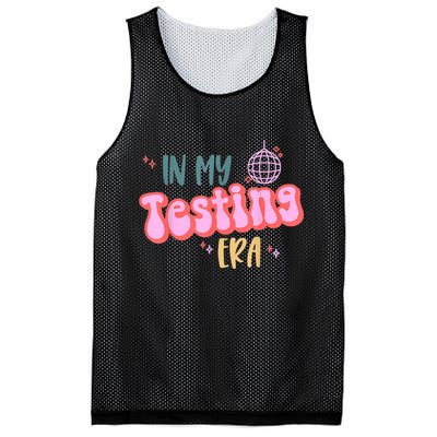 In My Testing Era, Funny Testing Teacher, Teaching Student Mesh Reversible Basketball Jersey Tank