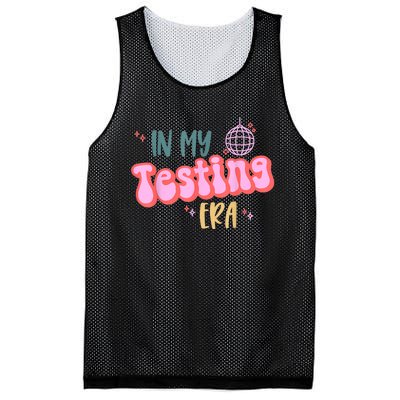 In My Testing Era, Funny Testing Teacher, Teaching Student Mesh Reversible Basketball Jersey Tank