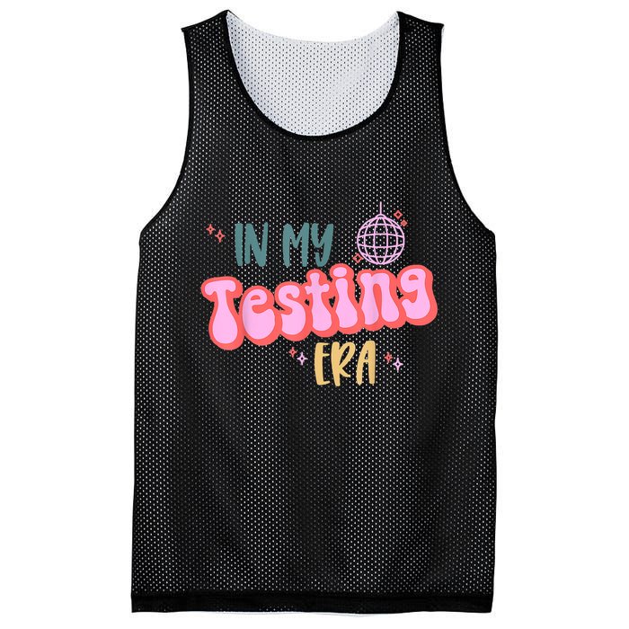 In My Testing Era, Funny Testing Teacher, Teaching Student Mesh Reversible Basketball Jersey Tank
