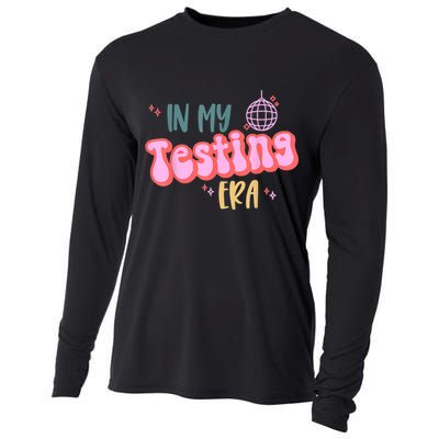 In My Testing Era, Funny Testing Teacher, Teaching Student Cooling Performance Long Sleeve Crew