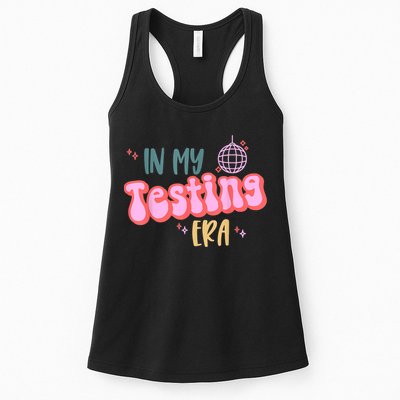 In My Testing Era, Funny Testing Teacher, Teaching Student Womens Tank Top