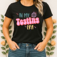 In My Testing Era, Funny Testing Teacher, Teaching Student Womens T-Shirt