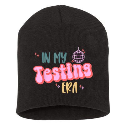 In My Testing Era, Funny Testing Teacher, Teaching Student Short Acrylic Beanie