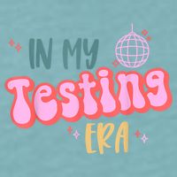 In My Testing Era, Funny Testing Teacher, Teaching Student Sueded Cloud Jersey T-Shirt