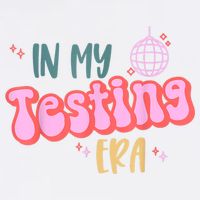 In My Testing Era, Funny Testing Teacher, Teaching Student Garment-Dyed Sweatshirt