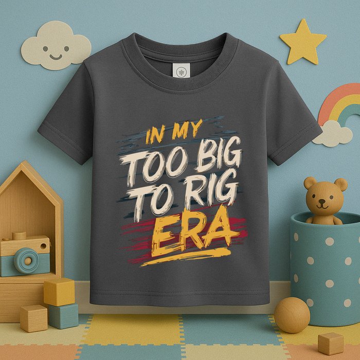 In My Too Big To Rig Era Toddler T-Shirt