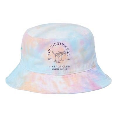 In My Thirties Era 30th Birthday Est 1994 Tie Dye Newport Bucket Hat