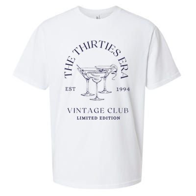 In My Thirties Era 30th Birthday Est 1994 Sueded Cloud Jersey T-Shirt