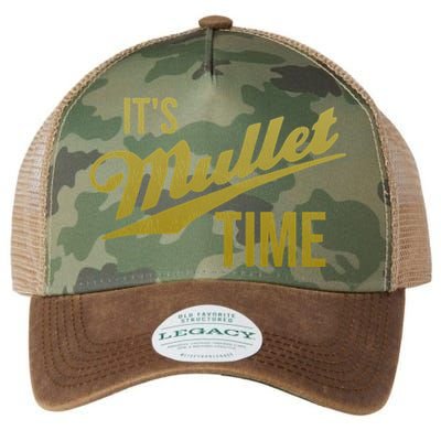 It's Mullet Time, Funny Redneck Mullet Legacy Tie Dye Trucker Hat