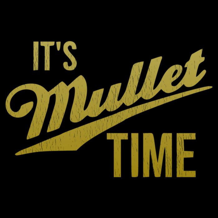 It's Mullet Time, Funny Redneck Mullet Backpack