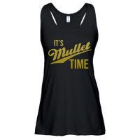 It's Mullet Time, Funny Redneck Mullet Ladies Essential Flowy Tank
