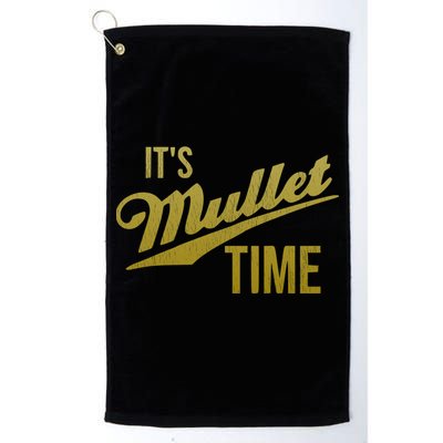 It's Mullet Time, Funny Redneck Mullet Golf Towel