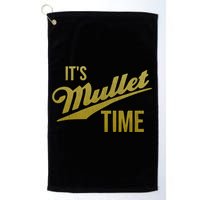 It's Mullet Time, Funny Redneck Mullet Golf Towel