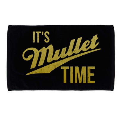 It's Mullet Time, Funny Redneck Mullet Microfiber Hand Towel