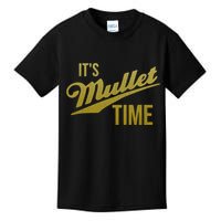 It's Mullet Time, Funny Redneck Mullet Kids T-Shirt