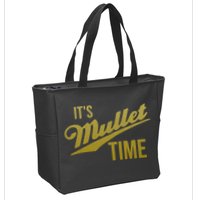 It's Mullet Time, Funny Redneck Mullet Zip Tote Bag