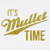 It's Mullet Time, Funny Redneck Mullet Garment-Dyed Sweatshirt