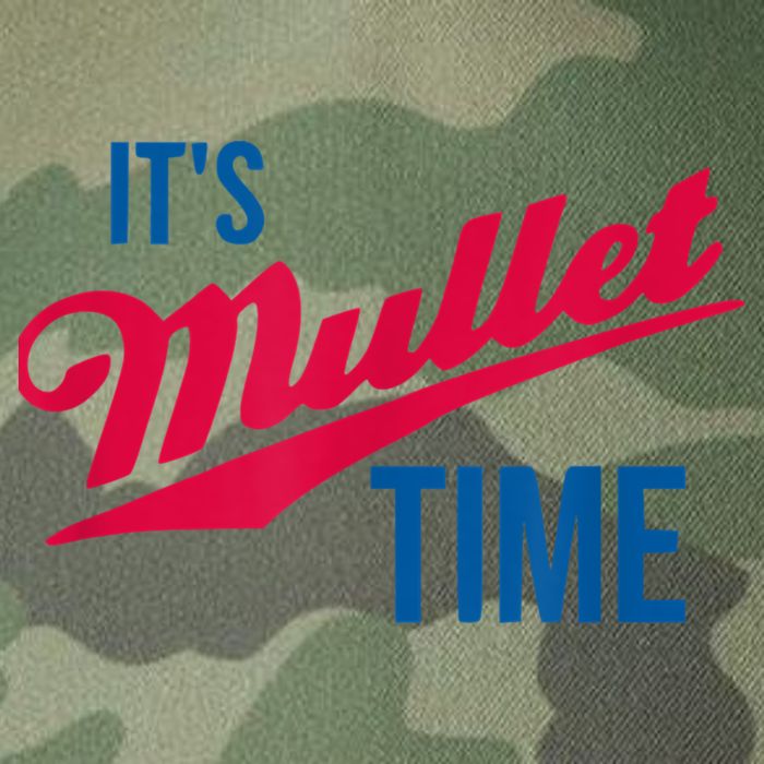 It's Mullet Time, Funny Redneck Mullet Legacy Tie Dye Trucker Hat